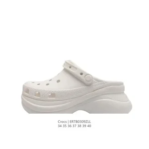 Crocs Women's Sandals Platform Sandals for Summer Beach