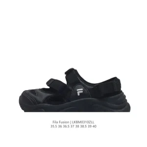 Fila Fusion Women's Retro Chunky Sole Sandals - T12W32 1Ash