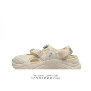 FILA Fusion Women's Retro Chunky Sole Sandals - T12W32 1Ash