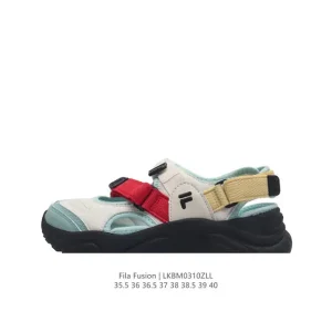FILA Fusion Women's Retro Chunky Sole Sandals - T12W32 1Ash