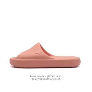 PUMA Unisex Summer Retro Slide Sandal with Large Logo