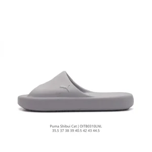 PUMA Unisex Summer Slide Sandals - Retro Logo Slippers for Men and Women