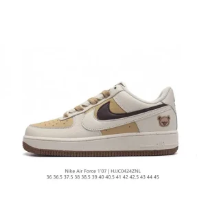 Nike Air Force 1 '07 Low DD8959-705 White Leather Sneakers