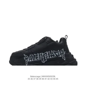 Balenciaga Triple S Clear Sole Sneaker Purple Black