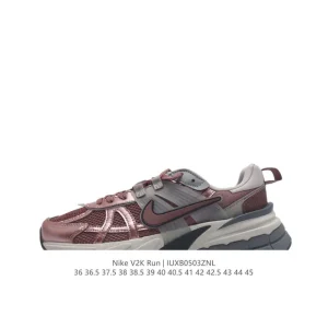 Nike V2K Run Retro Running Shoes with Cushioning and Stability