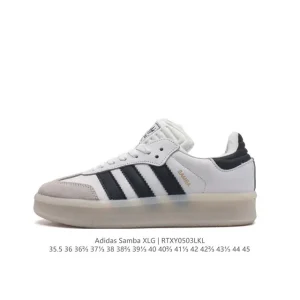 Adidas Samba Xlg Chunky Sole Retro Style Sneakers for Men and Women