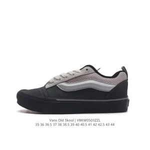 Vans Knu Skool VR3 LX Chunky Vintage Suede Skate Shoes