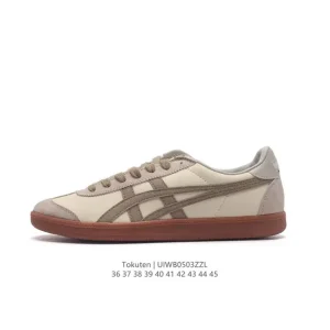 ASICS Tokuten Unisex Retro Running Sneaker Leather Low Top