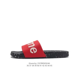 Givenchy Summer Slide Sandals with Logo Print and Soft Sole