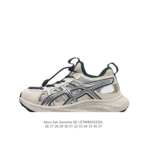 ASICS Gel-Sonoma Kids Running Shoes Lightweight Breathable Flytefoam Gel Cushioning