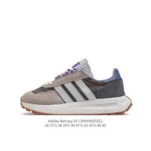 Adidas Retropy E5 Low-Top Classic Sneakers with Boost Technology