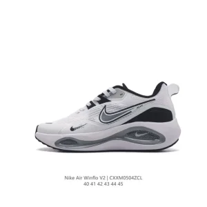Nike Zoom Winflo V2 Running Shoes with Zoom Air Cushioning and Flywire Support