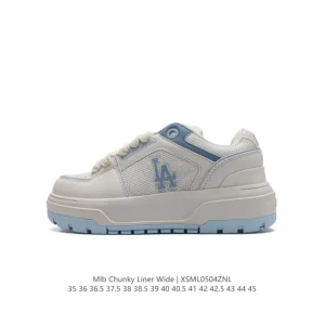MLB Chunky Liner Mid Retro Streetwear Sneakers for Men and Women