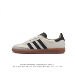 Adidas Samba Mig Jjjjound Collaboration German Made Black White Grey Sneakers
