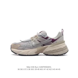 Nike V2K Run Retro Running Shoes with Cushioning and Stability