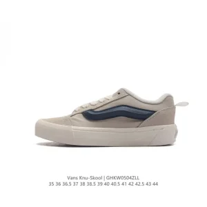 Vans Knu Skool VR3 LX Suede Chunky Retro Skate Shoes
