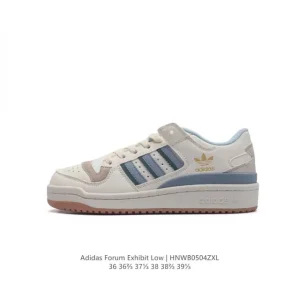 Adidas Forum Exhibit Low Shoes 2 Classic Basketball Sneakers for Women