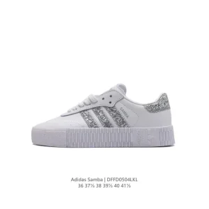 Adidas Samba OG Shoes Classic White Leather Sneakers for Women