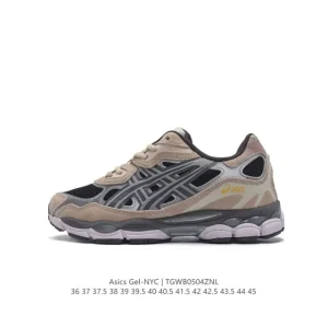 ASICS GEL-NYC Retro Street Style Sneakers with Gel Cushioning Technology