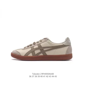 ASICS Tokuten Men's Women's Retro Running Sneaker Leather Casual Shoe