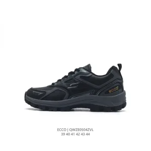 ECCO Men's Lightweight Outdoor Casual Sneakers with Breathable Mesh
