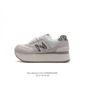 New Balance 574 WL Women's Vintage Leather Cushioned Running Shoes