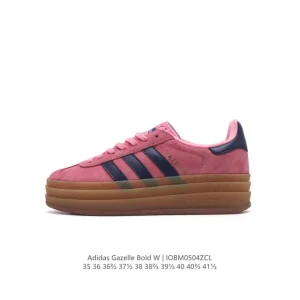 Adidas Gazelle Bold Women's Retro Thick Sole Platform Sneakers