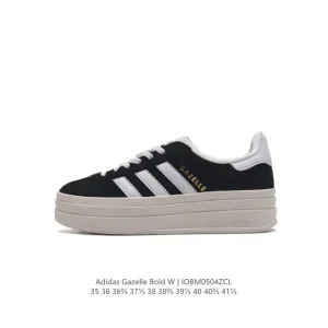 Adidas Gazelle Bold Women's Retro Thick Sole Sneakers