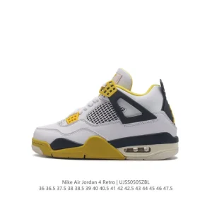 Nike Air Jordan 4 Retro OG White Cement Men's Basketball Shoes