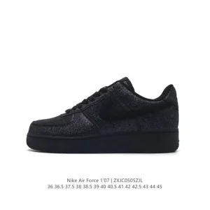 Nike Air Force 1 07 Low White Leather Sneakers for Men and Women