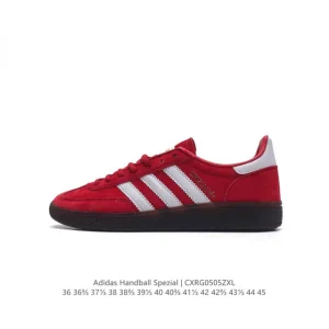 Adidas Handball Spezial Vintage Leather Sneakers Fv1227