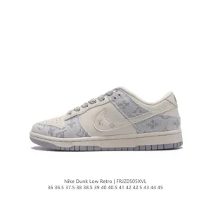 Off-White Dunk Low LV Collaboration Premium Sneakers