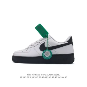 Nike Air Force 1 Low 07 Leather White Sneakers for Men and Women