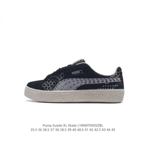Puma Suede XL Low-Top Retro Casual Sneakers for Men and Women