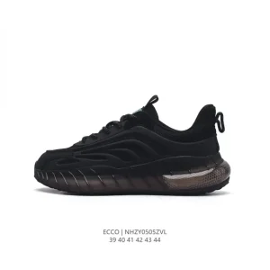 ECCO Men's Casual Sneakers with Air Cushion and Breathable Design