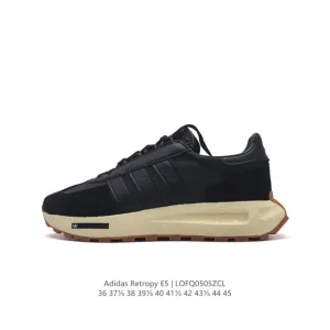 Adidas Retropy E5 Low-Top Classic Sneakers with Boost Technology