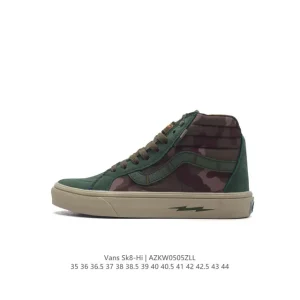 Vans Sk8-Hi Blue High Top Skate Shoes for Men and Women