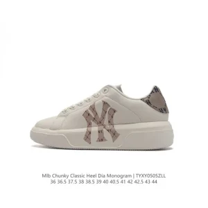 MLB Chunky Liner Basic Retro Street Style Sneakers for Men and Women