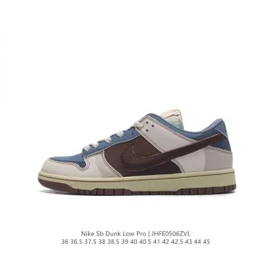 Nike SB Dunk Low Pro FD2518-200 Vintage Leather Skate Shoes