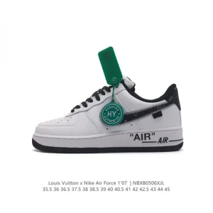 Louis Vuitton x Air Force 1 Low Sneakers with Full Air Cushion