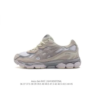 ASICS GEL-NYC Retro Street Sneaker with Gel Cushioning and Foam Sole