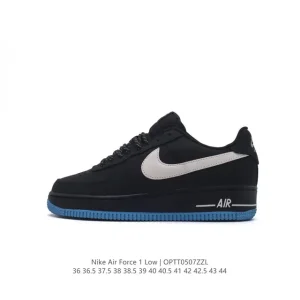 Nike Air Force 1 '07 Low White Leather Sneakers for Men and Women