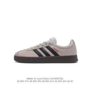 Adidas VL Court Classic Shoes - Vintage Inspired Lifestyle Sneakers for Men and Women