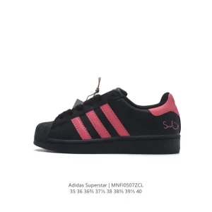 Adidas Superstar Classic Leather Shell Toe Sneakers for Women