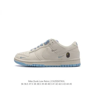 Nike Dunk Low DIY Custom Retro Low-Top Skateboarding Shoes