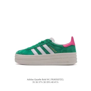 Adidas Gazelle Bold Women's Retro Thick Sole Platform Sneakers