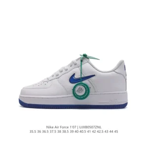 Nike Air Force 1 Low 07 Men's Women's Casual Sneakers with Air Cushion