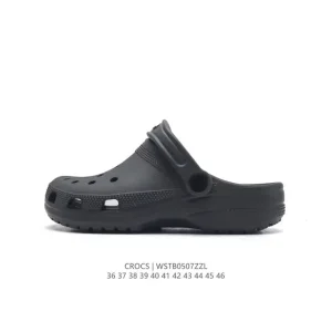 Crocs Unisex Thick Sole Platform Sandals for Beach and Casual Wear