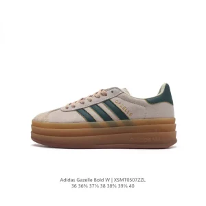 Adidas Gazelle Bold Women's Retro Thick Sole Sneakers