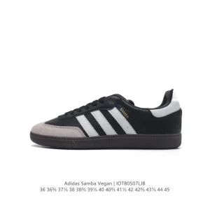 Adidas Samba Vegan Leather T-Toe Retro Sneakers for Women